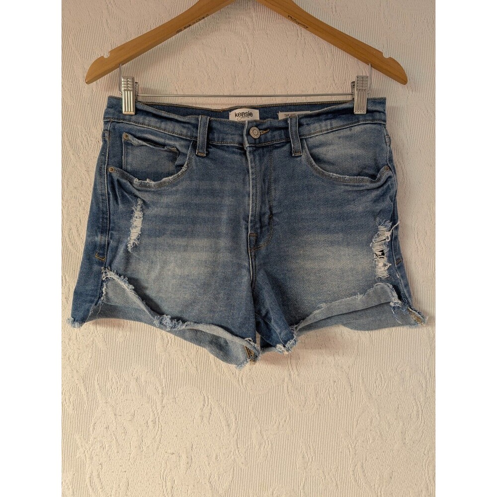 Women’s Kensie Jeans Vintage Luxe The High Rise Short Jean Shorts Size 8/29